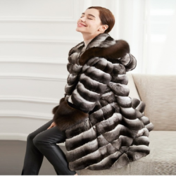 Chinchilla fur coats are considered as high-end luxury products